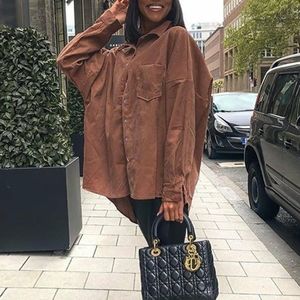 Zara oversized curdoroy size small blouse